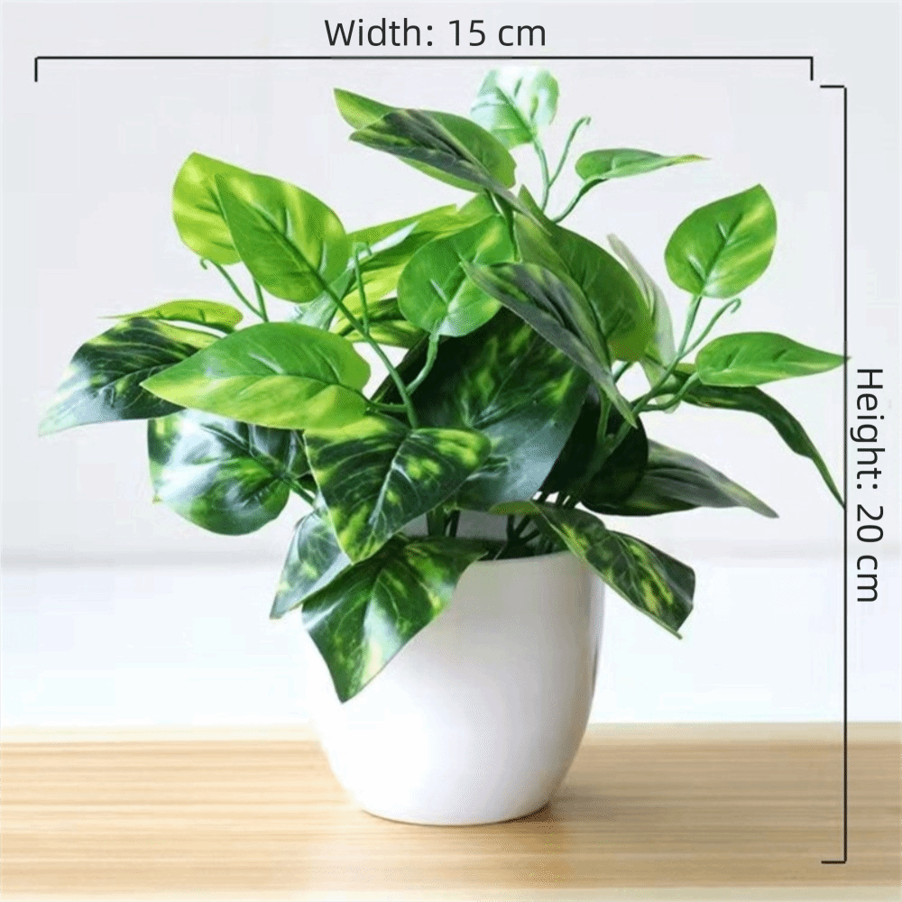 Bonsai Garden For Home - Mini Flores Artificiais em Vaso, Decoração