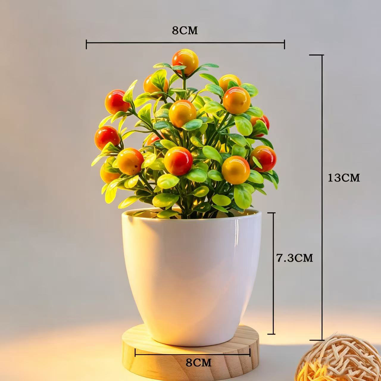 Árvore de Frutas Artificial Bo - Bonsai Garden For Home avaliação e preço