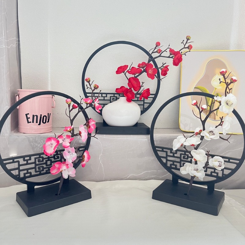 Novo estilo chinês tela preta  - Bonsai Garden Entrance avaliação e preço